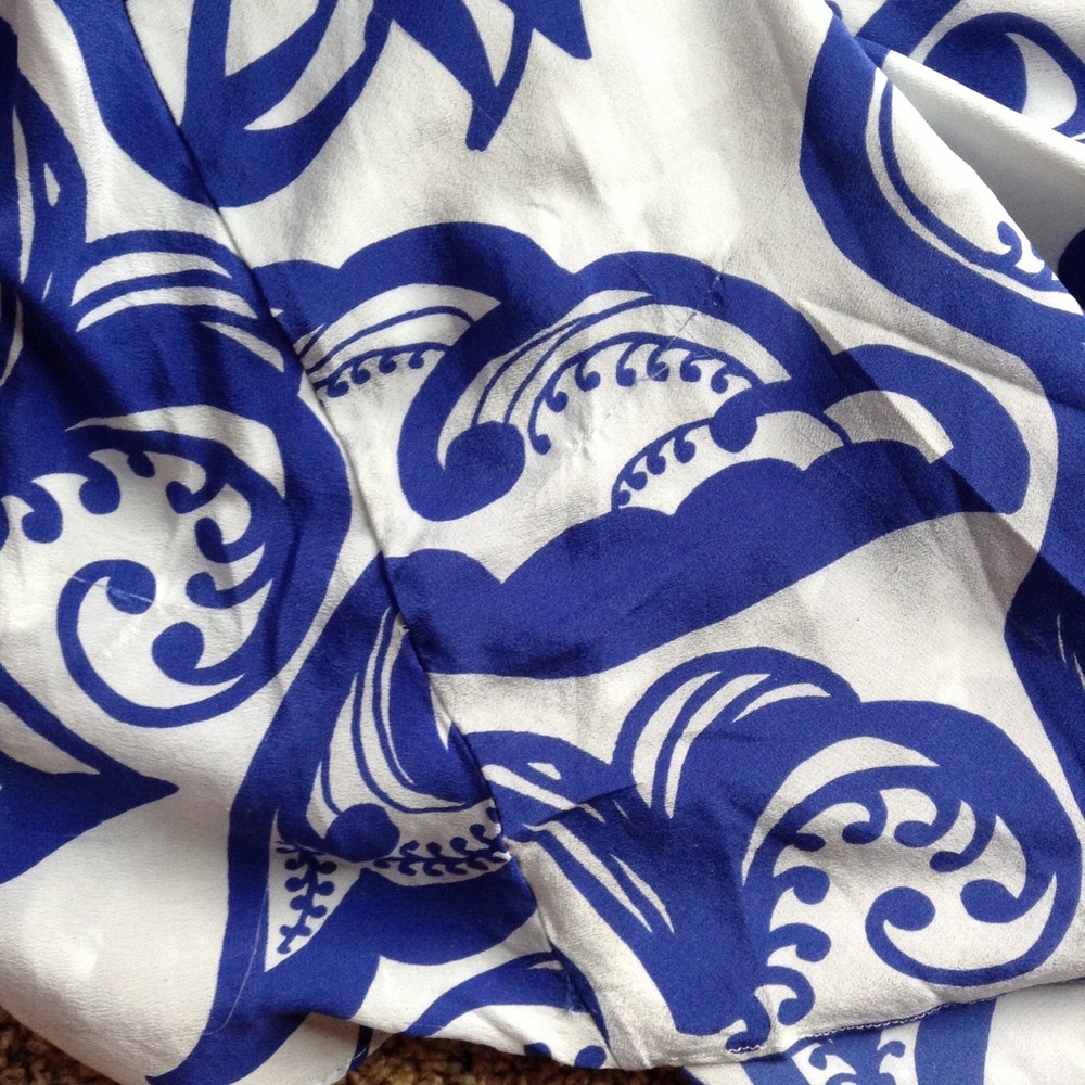 LEIFSDOTTIR anthropologie akela silk dress 0 2 (E6 - Picture 7 of 8